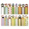 Wrapables® Bookmark Flag Tab Sticky Markers (Set of 2), Cute Celebration Owls